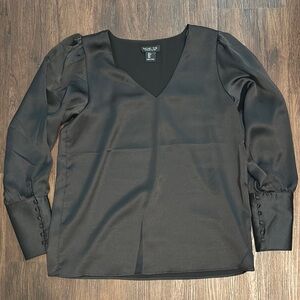 Rachel Zoe Gray Boxy Blouse